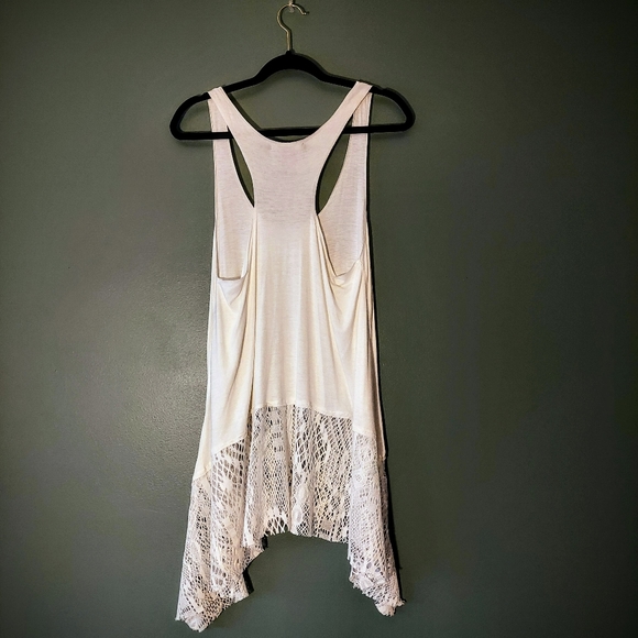 Willi Smith Flowy Tank Dress Coverup - Picture 4 of 4